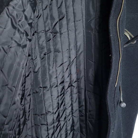 BANANA REPUBLIC Women's Wool Coat With Detachable Collar XS - Picture 3 of 15